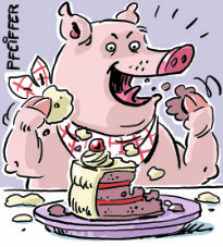 essen-wie-ein-Schwein